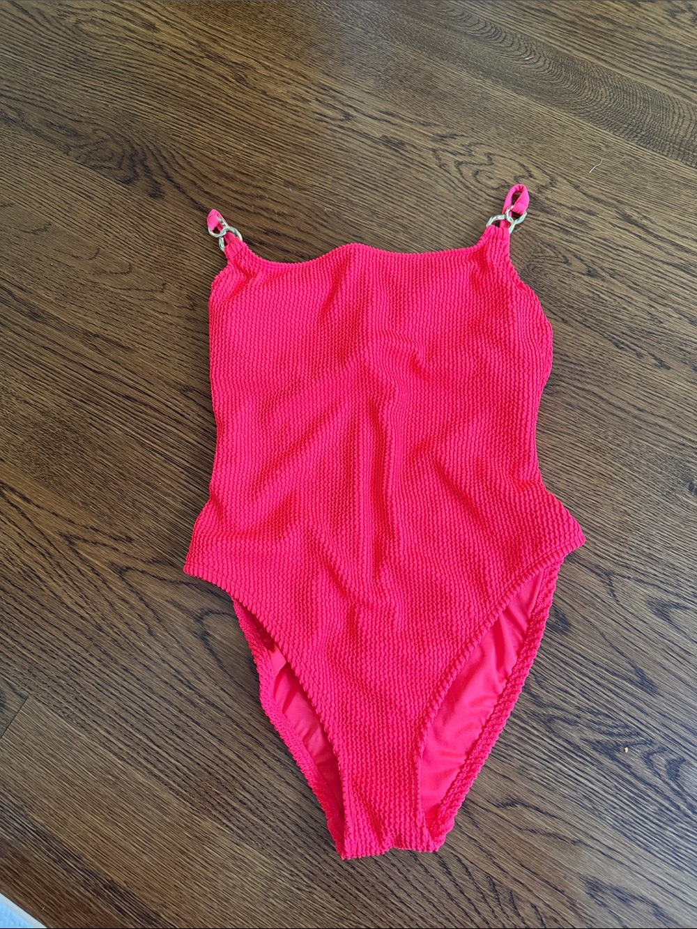 Lilly Pulitzer Hot Pink Textured One-Piece Swimsuit